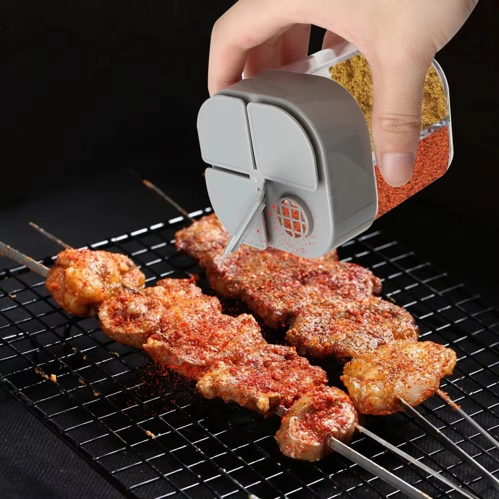 4 in 1 Plastic Dispenser Campi - Camping Cooking Tool Set ulasan dan harga