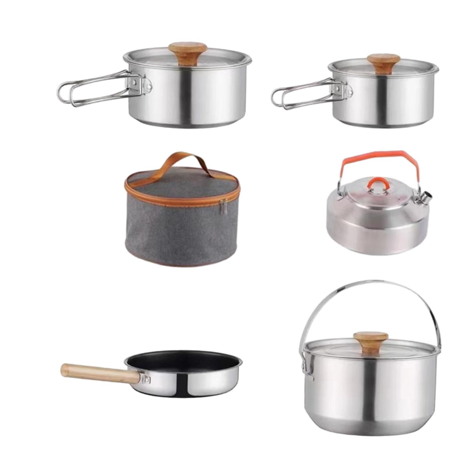 Camping Cookware Kit Outdoor P - Camping Cooking Utensil Bag ulasan dan harga