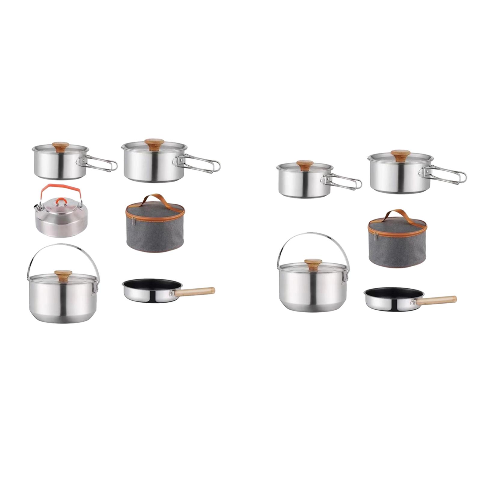 Camping Cookware Kit Outdoor P - Camping Cooking Utensil Bag ulasan dan harga