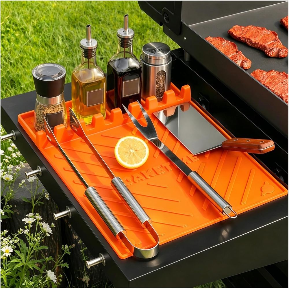 Silicone Grill Mats or Griddle - Camping Cooking Area ulasan dan harga