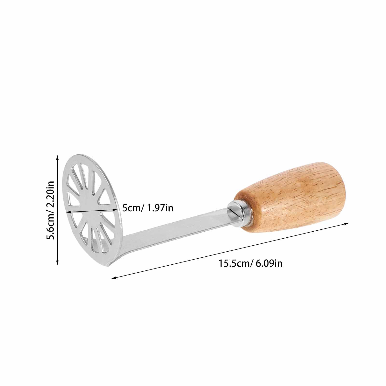 Hand Potato Masher Outdoor Cam - Camping Cooking Vegetables ulasan dan harga