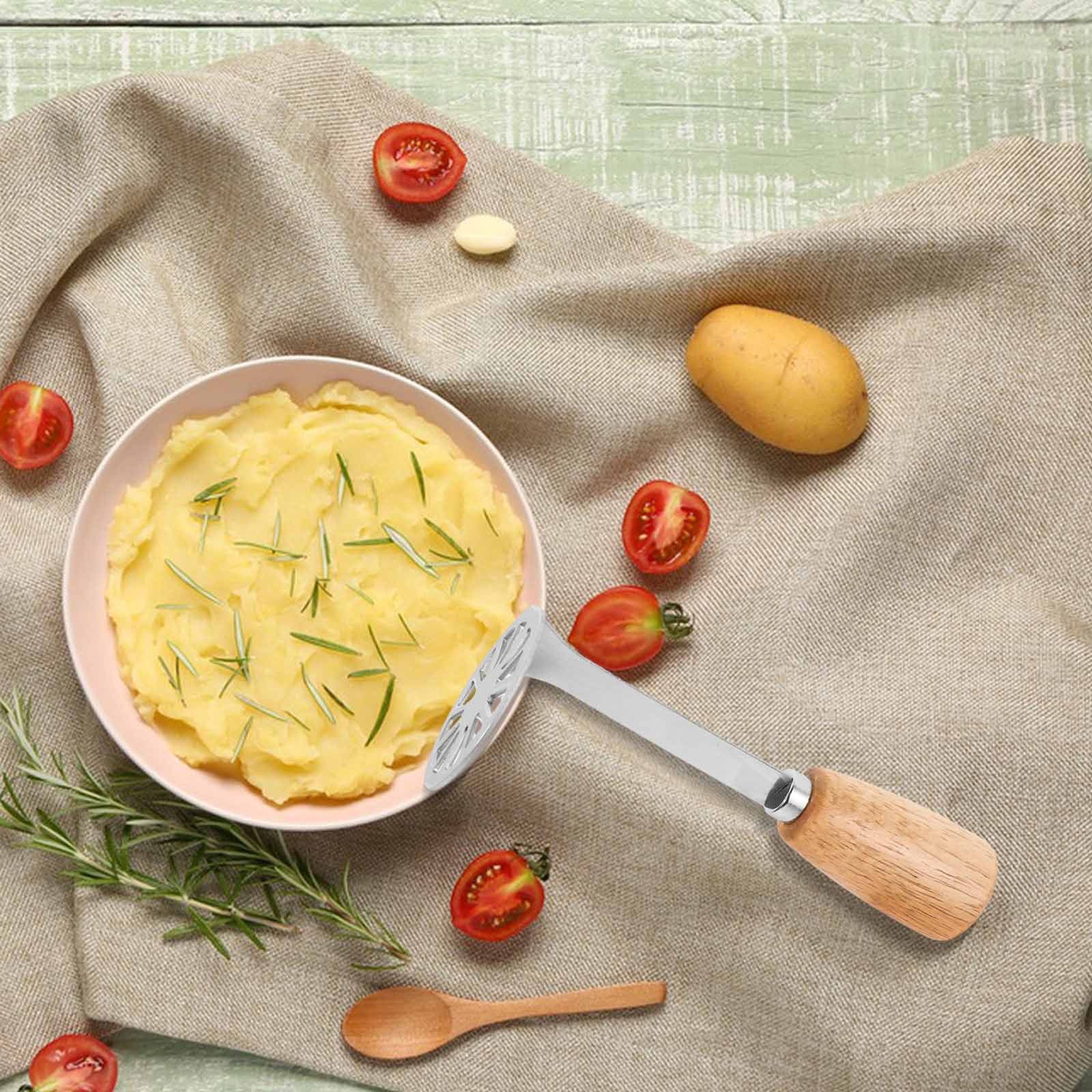 Hand Potato Masher Outdoor Cam - Camping Cooking Vegetables ulasan dan harga
