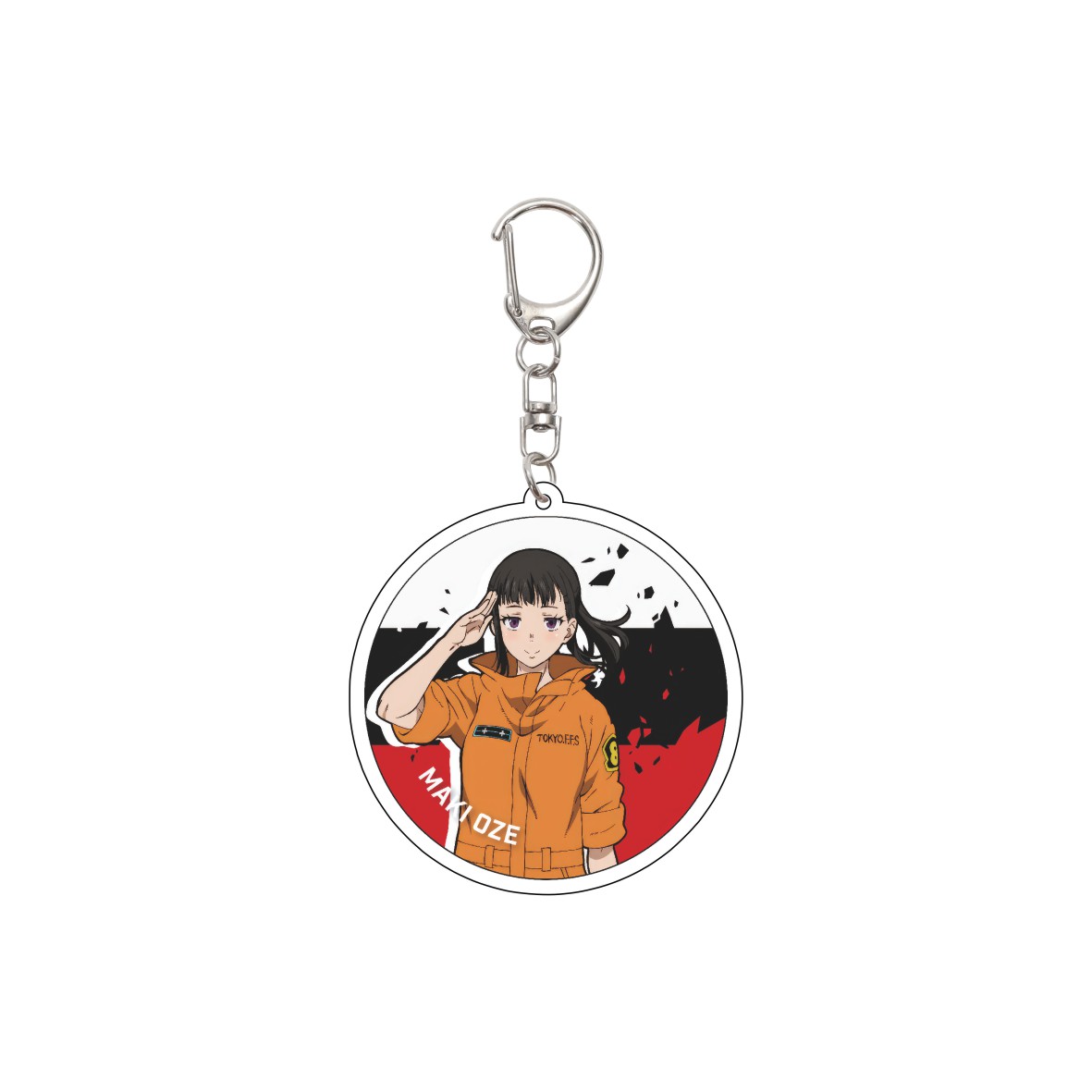 55MM Anime Fire Force Keychain - Campfire Cooking In Another World With My Absurd Skill Manga ulasan dan harga