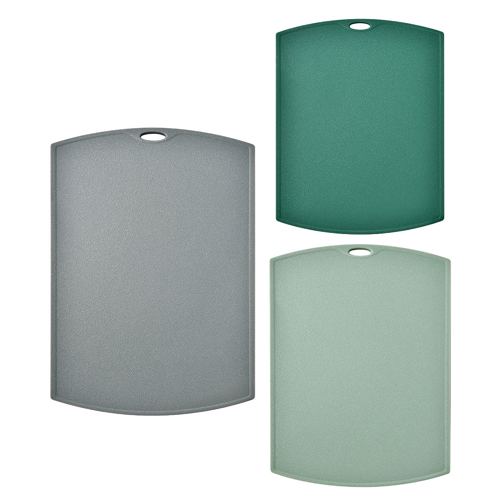 3Pcs Plastic Chopping Board Se - Camping Cooking Vegetables ulasan dan harga