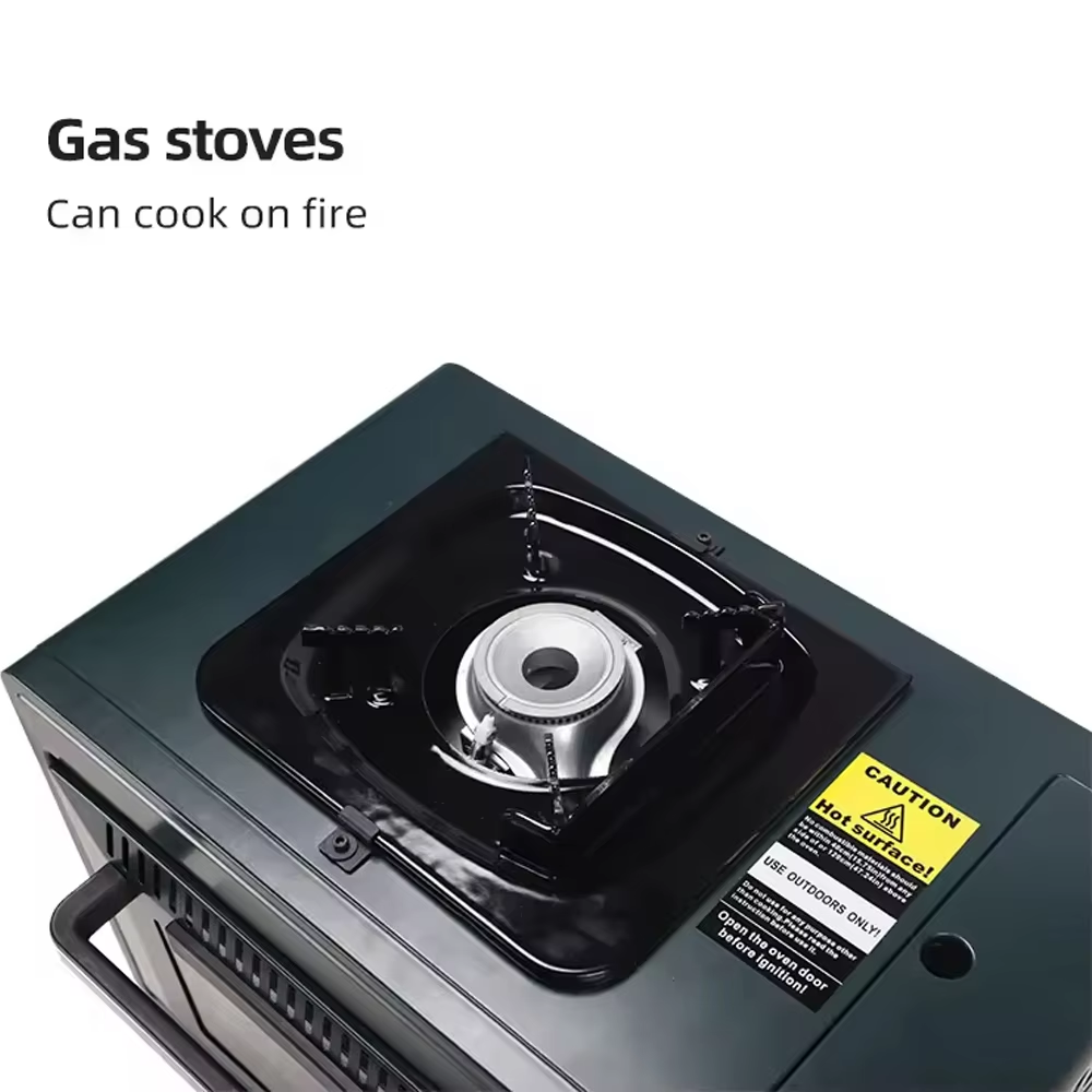 Multi-function Outdoor Gas Ove - Camping Double Cooking Stove ulasan dan harga