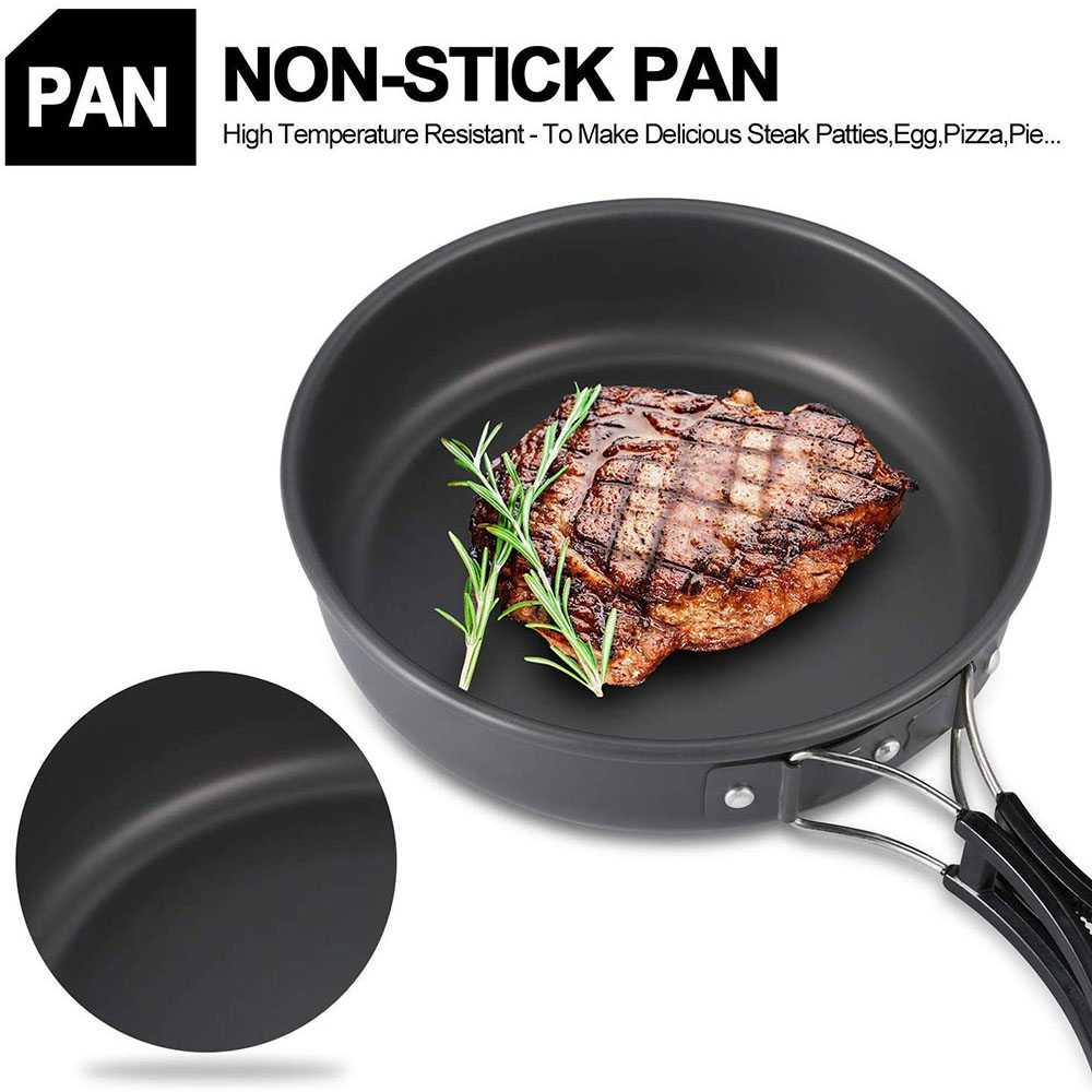 Outdoor camping cookware set m - Camping Cooking Tool Set ulasan dan harga