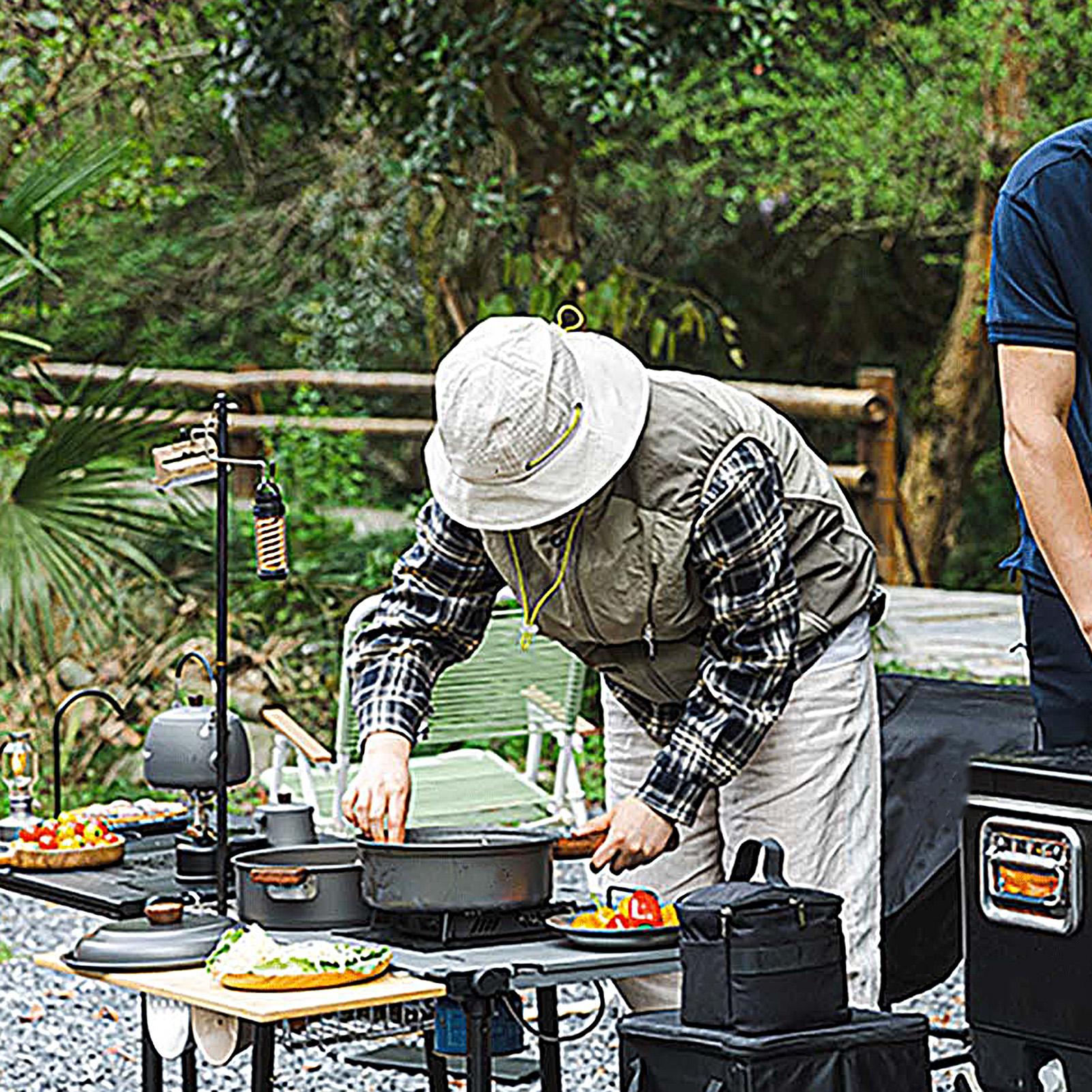 Backpacking Pot Double-Layer W - Camping Double Cooking Stove ulasan dan harga