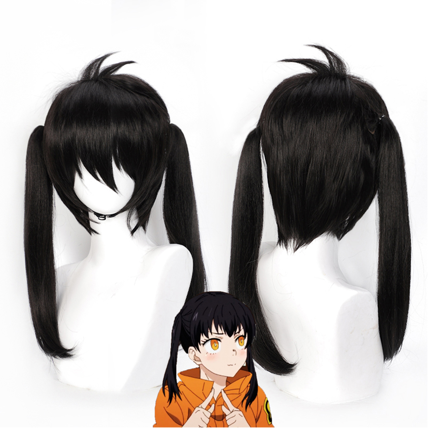 Cosplay Wig Fire Force Anime W - Campfire Cooking In Another World With My Absurd Skill Manga ulasan dan harga