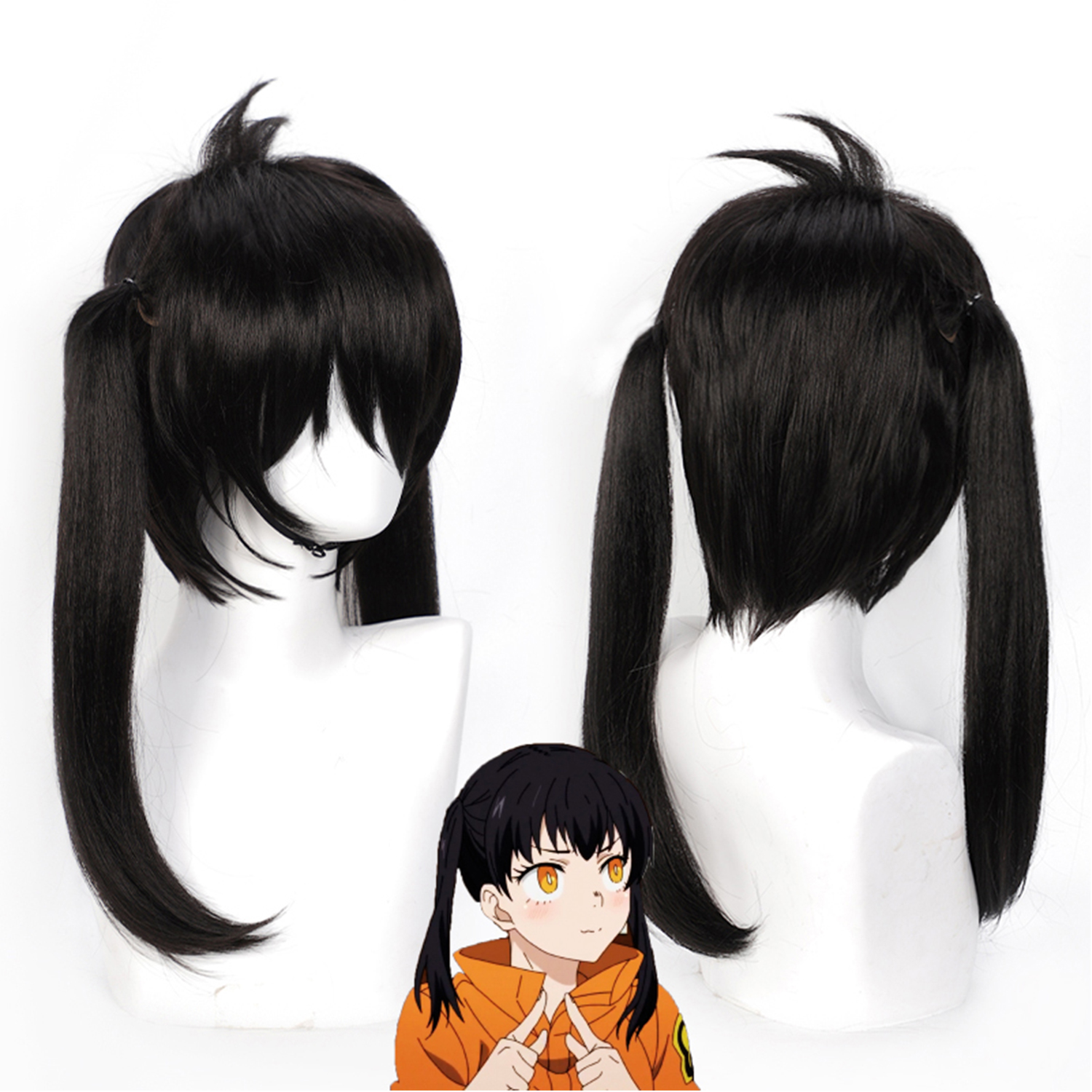 Cosplay Wig Fire Force Anime W - Campfire Cooking In Another World With My Absurd Skill Manga ulasan dan harga