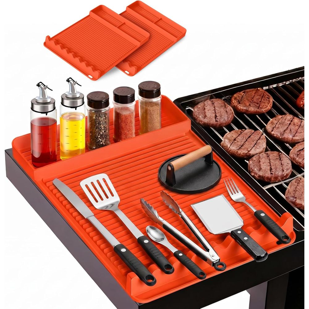 Heat Resistant Silicone Grill  - Camping Cooking Area ulasan dan harga