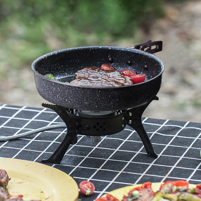 Camping Folding Non-Stick Fryi - Camping Cooking Cupboard ulasan dan harga