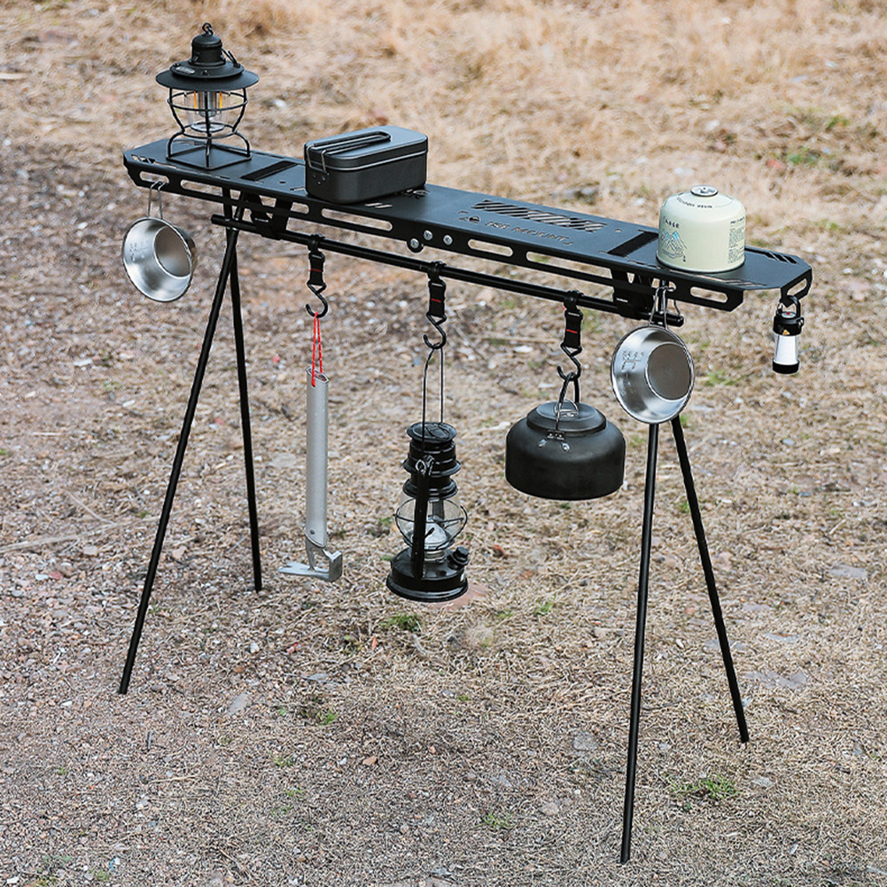 Outdoor Folding Camping Hangin - Camping Hanging Cooking Pot ulasan dan harga