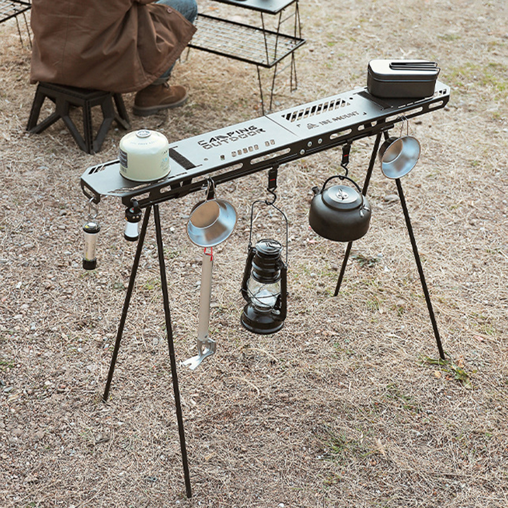 Outdoor Folding Camping Hangin - Camping Hanging Cooking Pot ulasan dan harga
