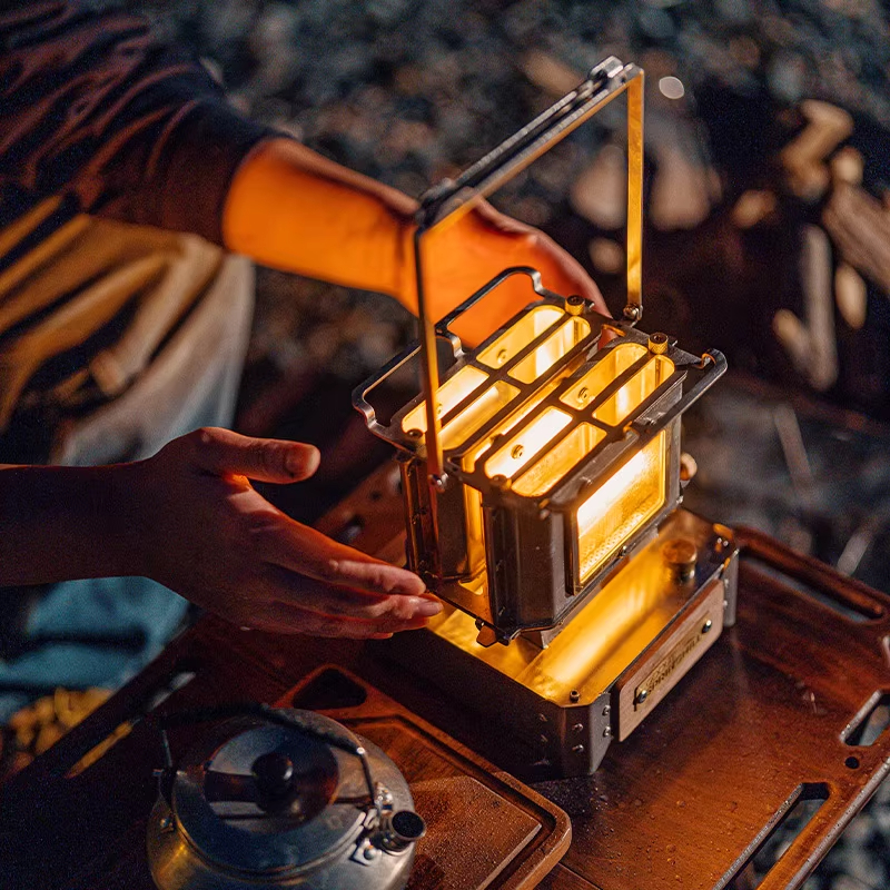 Vintage Style Camping Stove Du - Camping Double Cooking Stove ulasan dan harga